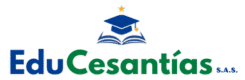 Logo oficial de EduCesantías S.A.S. especialistas en gestión documental para los trámites de Cesantías.